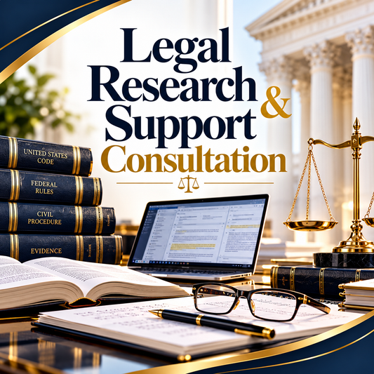 Legal Research & Support Consultation