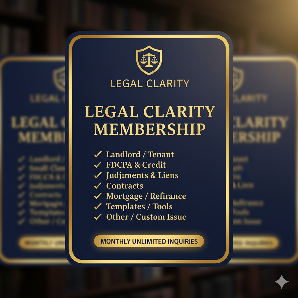 Legal Clarity: Monthly Inquiry Subscription