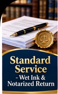 Standard Service - Digital Return